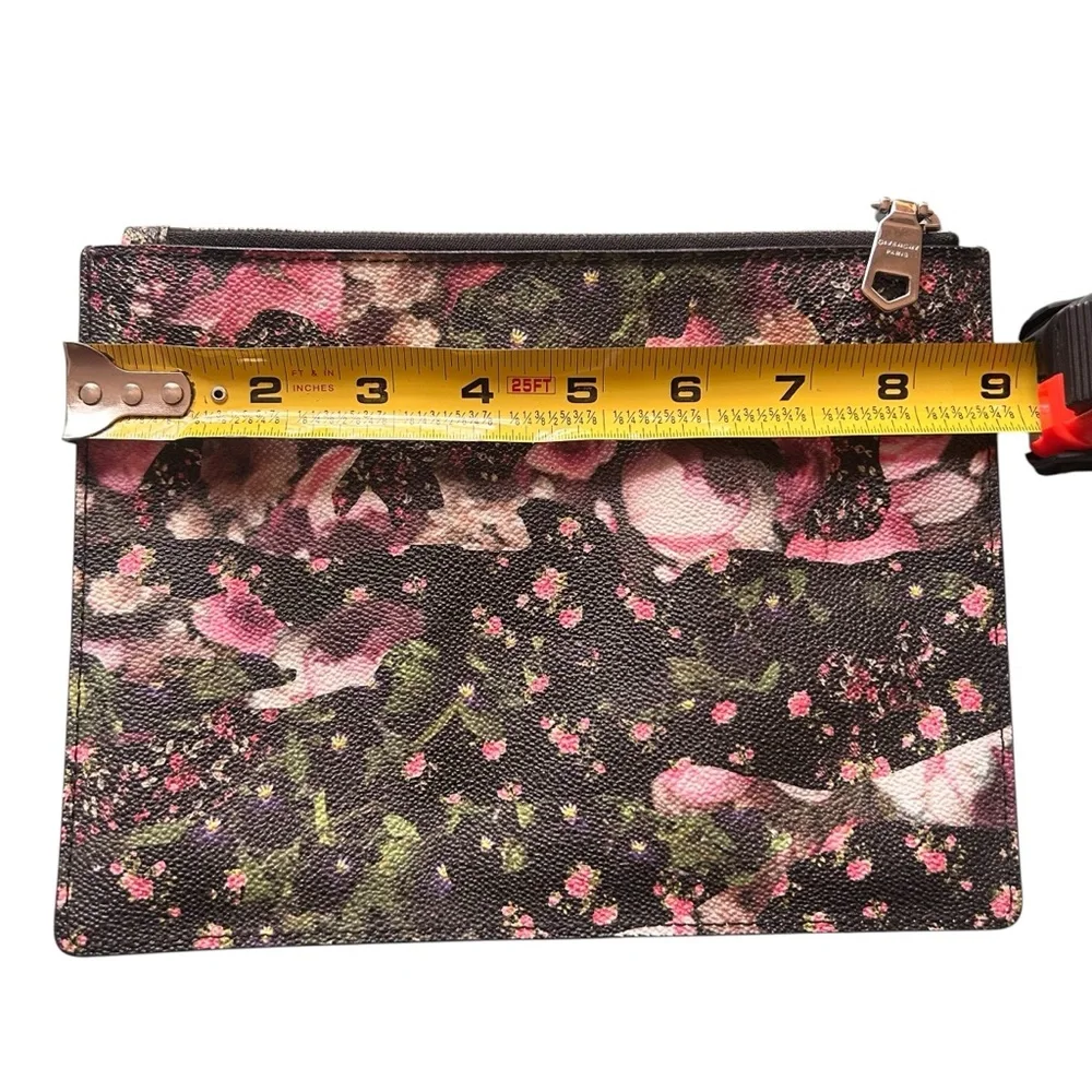 Givenchy Antigona Leather Floral Pouch/Clutch EUC Authentic - Picture 6 of 8